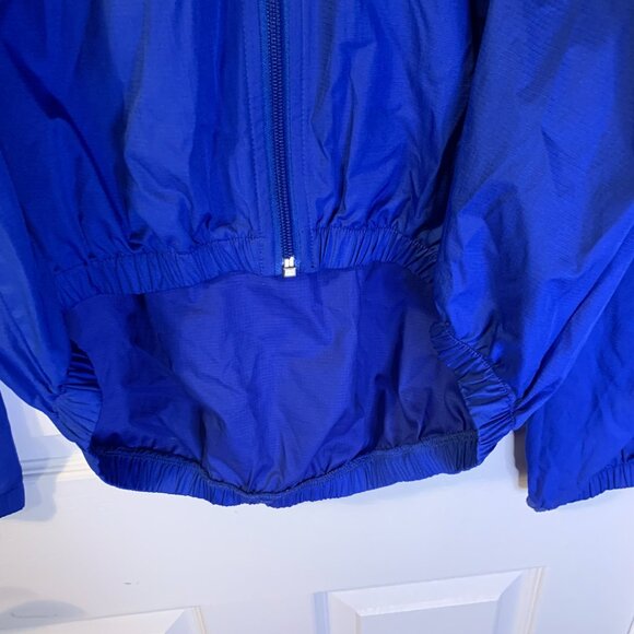 Canari Men's Cycling Jacket Size M Blue Droptail Full Zip Biovent Windbreaker - Picture 4 of 10